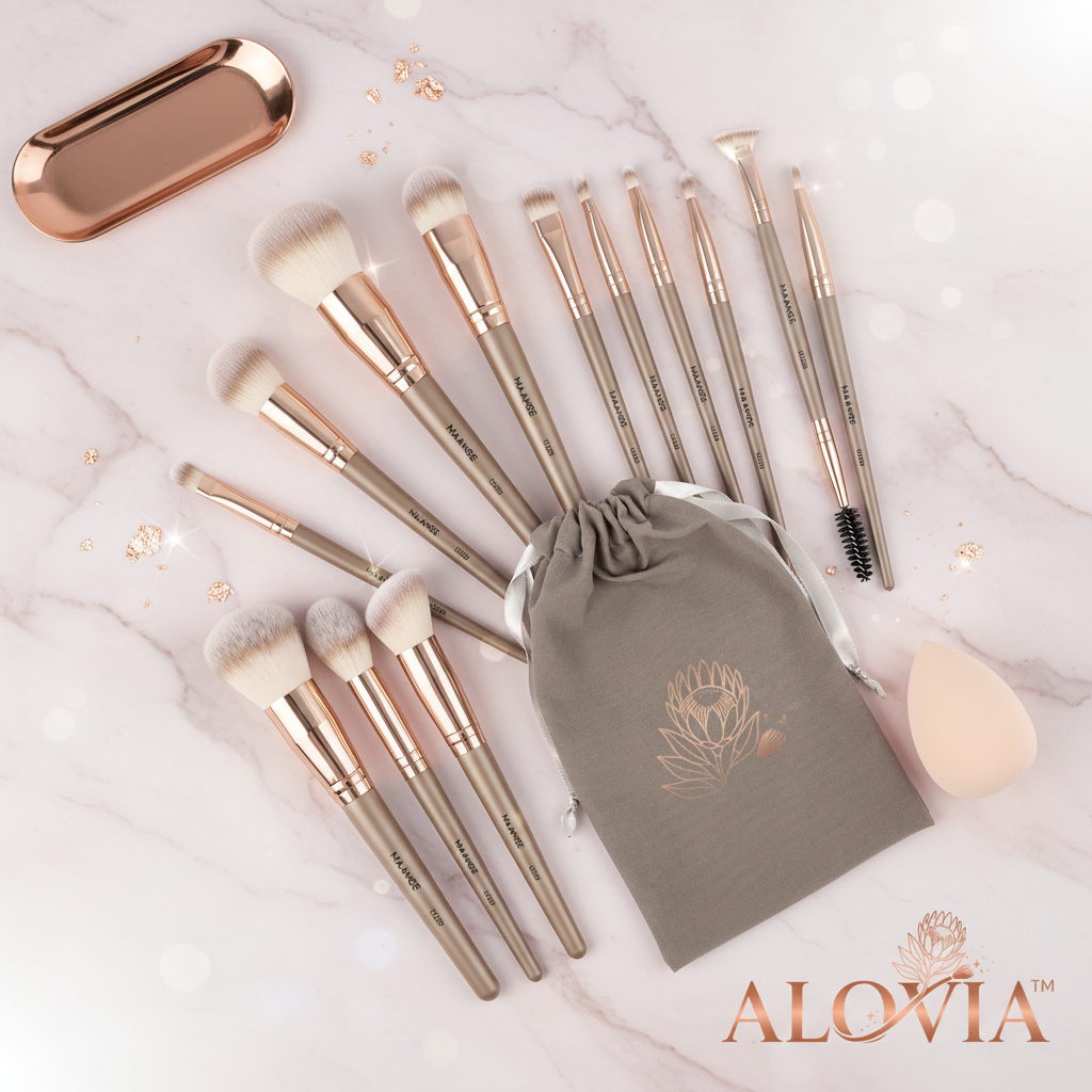 Alovia™ Brush Set - Flat Lay