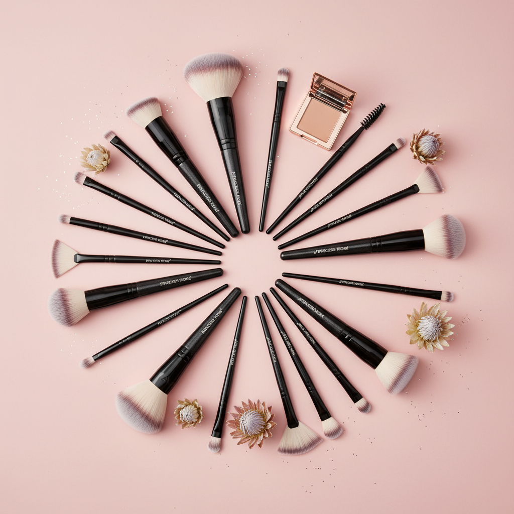 Alovia Brush Set Flatlay