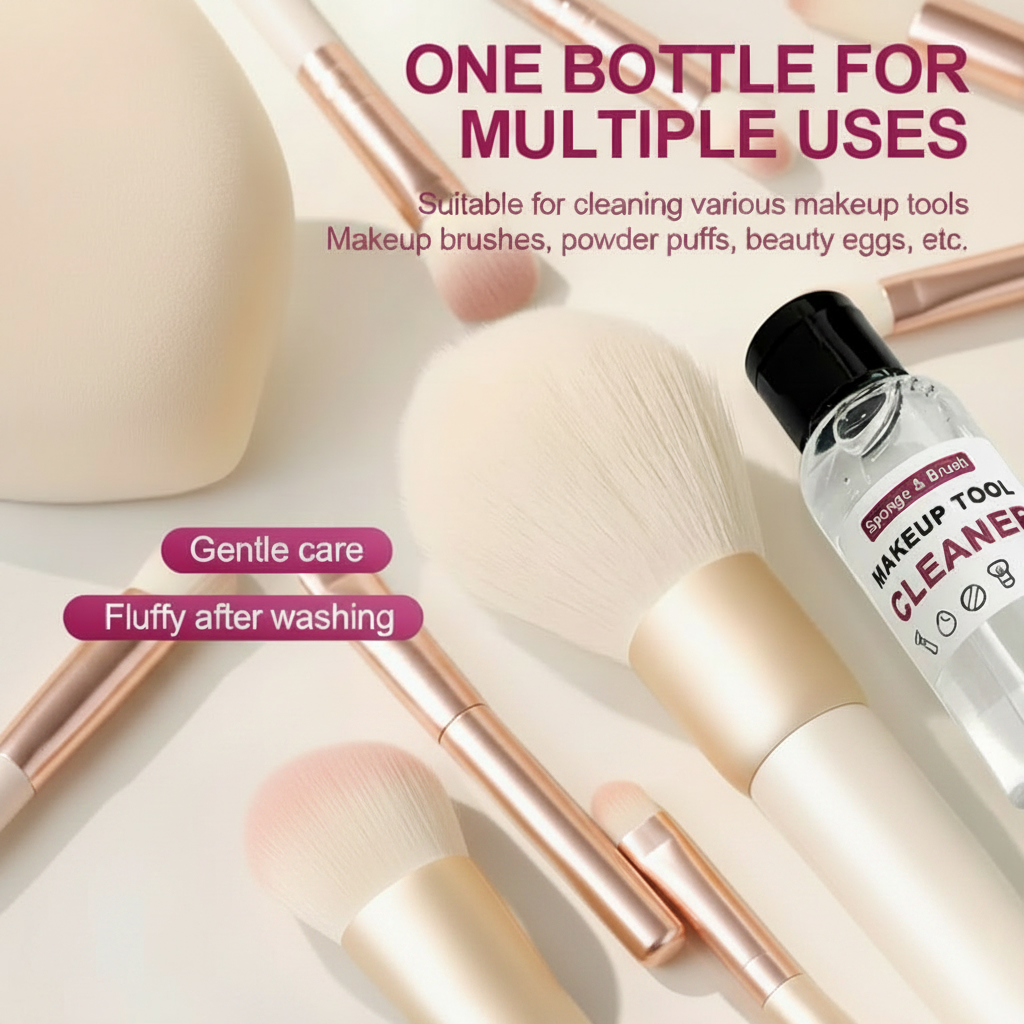 Makeup Tool Cleaner - No Sponge